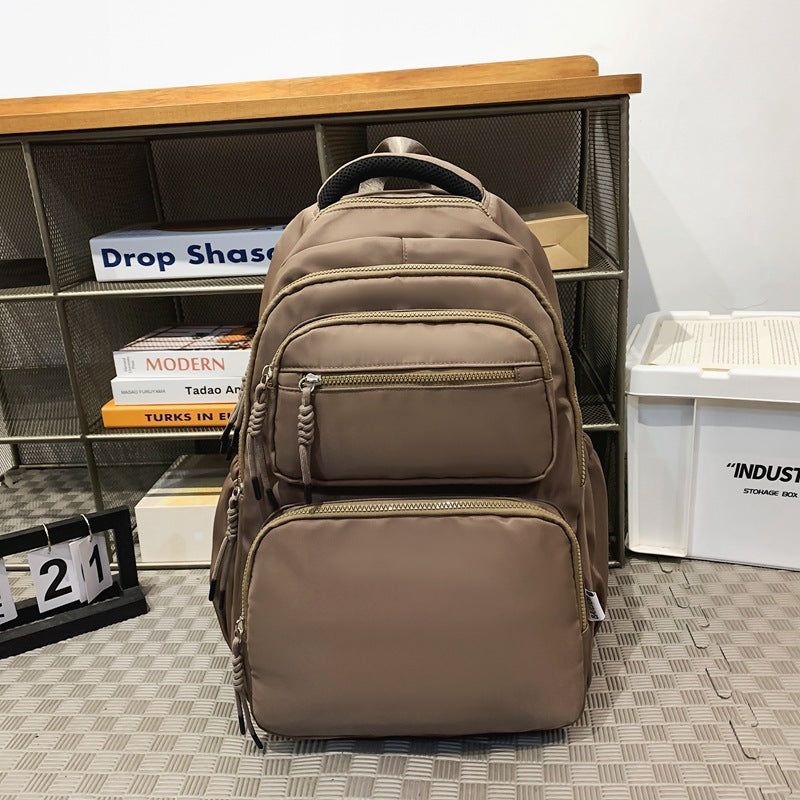 High school student large capacity backpack - lightweight, waterproof, commuter, laptop backpack - unisex, school style
