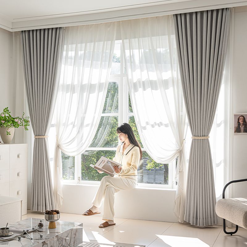 New arrival sleeping beauty chenille cashmere blackout curtains living room bedroom thickened curtain fabric classy sense shaoxing keqiao