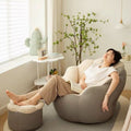Beanbag chair - lounging & sleeping single seater - lazy chair - bean bag sofa - bedroom & balcony accent chair