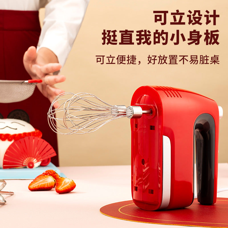 Factory direct: household electric hand mixer - fast, 5-speed, low noise, powerful motor - new kitchen appliance recommended