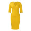 D3217  independent station foreign trade women's v-neck elegant hip-covering ol tongle african large size cross-border dress