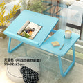 Adjustable laptop desk for bed, foldable lazy desk, student dorm study table, small study table
