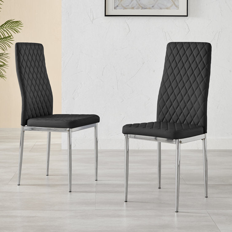 Export export dining chairaccessible luxuryclassy restaurant chair for home back chair italian soft bag horizontal line chair chair