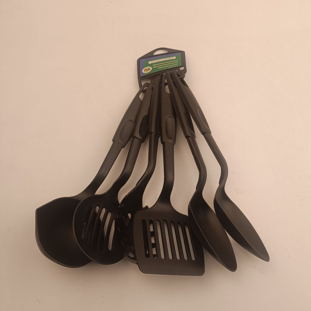 nylon spatula six-piece set of spoons kitchen multi-functional cooking high temperature resistant kitchenware set manufacturer wholesale