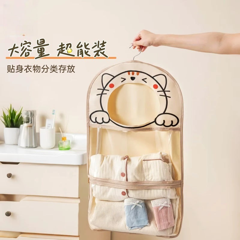 2025new arrivalintimates storage bag socks storage hanging bag multi-layer wardrobe hanging bag underwearintimates storage hanging bag