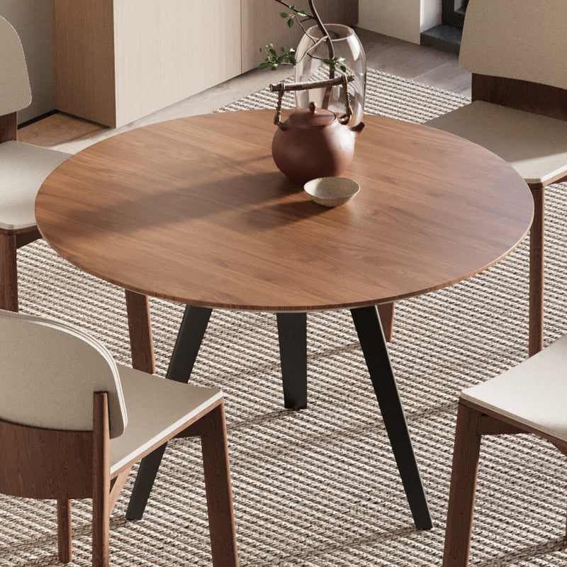 Scandinaviancasual small table casual modern small apartment for home dining table coffee shop milk tea shop round table negotiation table