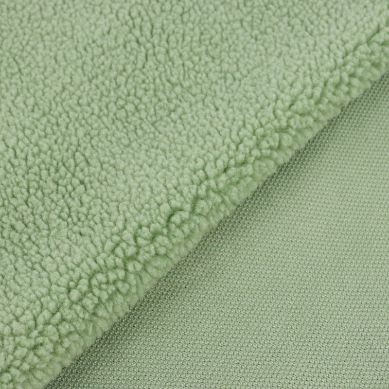 Boutique small particle lamb wool, doll blanket cushion loungewear fabric, thickened 600g imitation lamb wool flannel