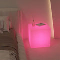 Floor lamp living room bedroom atmosphere lamp ins style high-end bedside lamp sofa corner small coffee table led cube