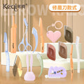 Keqi eyebrow razors come in a variety of styles, including eyebrow tweezers and eyebrow scissors. these beauty tools are made in guangzhou and feature both resin and stainless steel materials