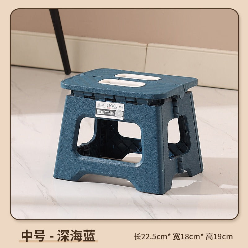 Foldable stool, thickened adult chair, portable home & outdoor camping chair, handheld durable student chair