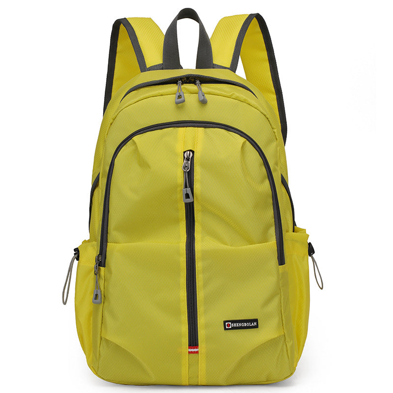 Sports backpack wholesale new backpack outdoor travel bag leisure sports backpack lightweight large capacity folding bag