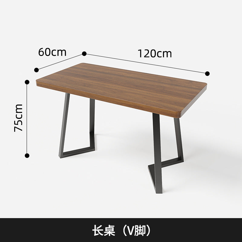 Cross-border industrial style pub tables and chairs cafe bar sofa barbecue restaurant western restaurant dining bar clear bar booth sofa