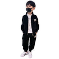 Boys' fall clothing  new arrivals: sporty two-piece sets for spring and autumn – trendy, stylish, and fashionable for kids and babies