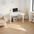 Bedroom corner desk - easy to place study table, corner office desktop computer desk, small home simple desk