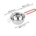 Chocolate melting pot stainless steel water bath heating container melting bowl cheese butter melter baking tool