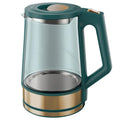 Source factory all-glass electric kettle, stainless steel heating element, rapid heating, 1.8l gift - hot seller recommended