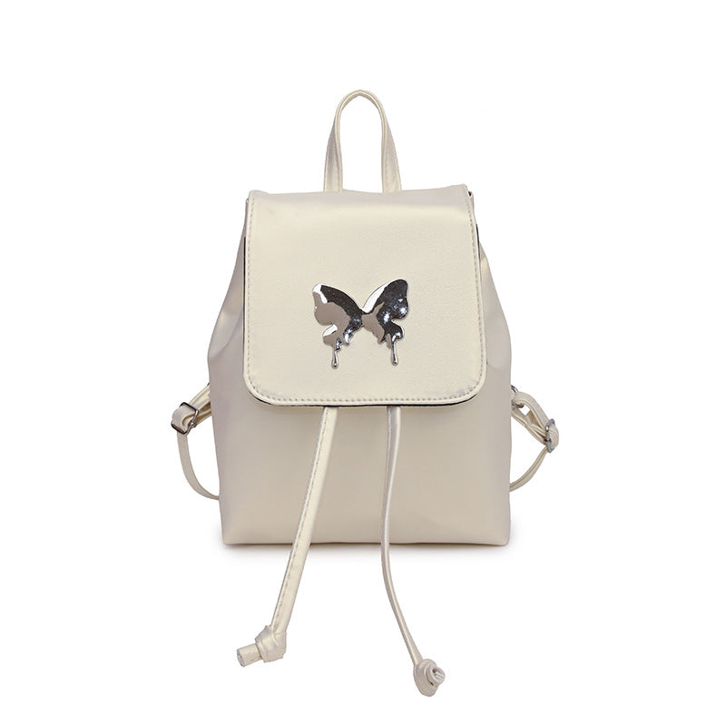 Butterfly backpack women's 2025 new fashion simple women's backpack lightweight shoulder bag fashion casual double back
