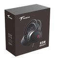 Siberia c3u over-ear gaming headset with illuminated design - perfect for pc gaming, internet cafes, and pubg (7.1 surround sound)
