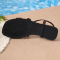 Fashionexportplus sizefashion roman cross strap flat sandals women's cross-border elastic strap beach sandals wholesale