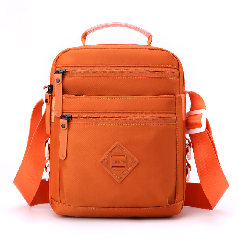 New fashionable men's bag personalized business bag unisex but stirring trend oblique span bag small square bag