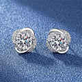 Lucky clover stud earrings - chic & trendy