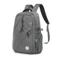 Trendy and cool backpack for college students, stylish casual backpack with letter design, large capacity, suitable for elementary, middle, and high school students, unisex