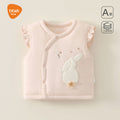 Babibele autumn/winter baby stylish outerwear vest, infant thickened quilted children's vest, warm waistcoat