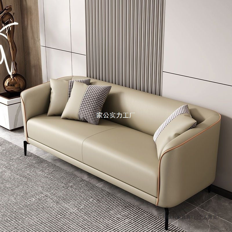 Bedroom Sofa Small Apartment Rental Room Double Small Sofa Lazy Living Room Hair Salon Rest Area Waiting Chair