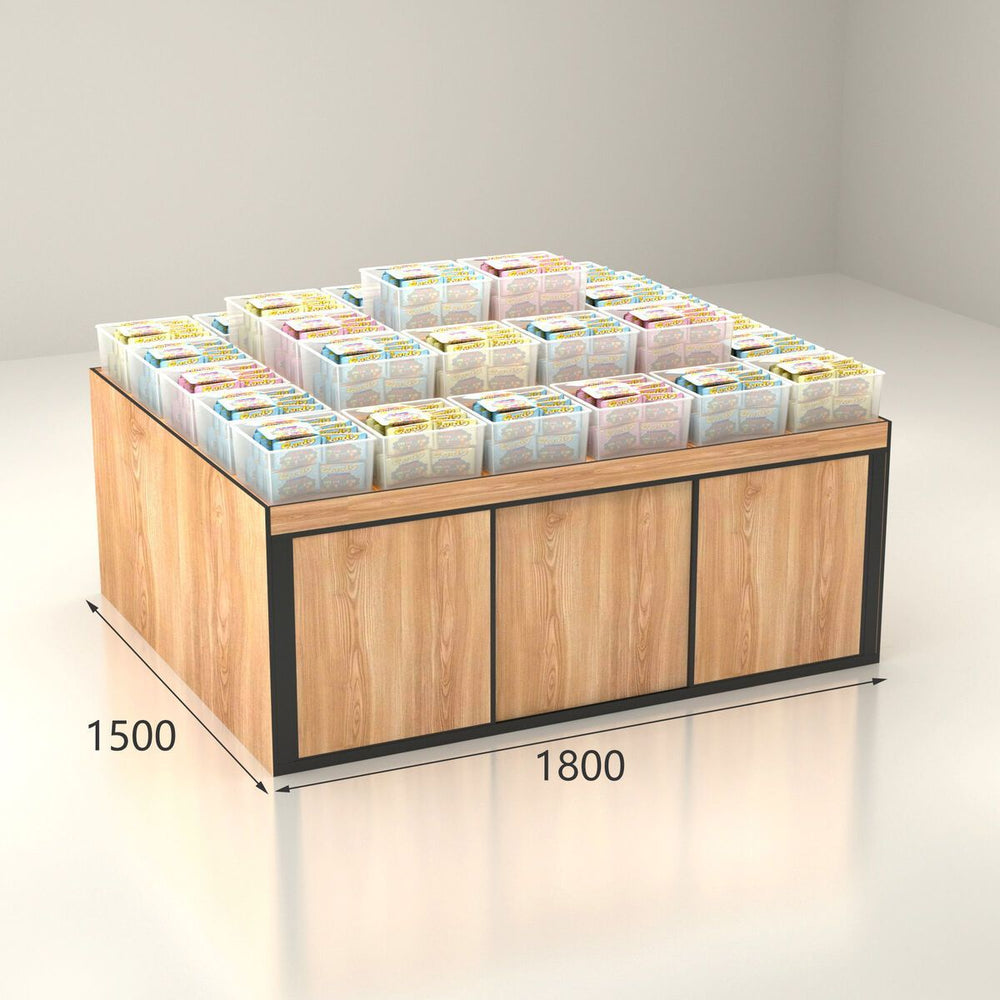 Supermarket shelf display rack bulk food cabinet island cabinet dried fruit candy biscuits bulk cargo cabinet bulk snack shelf