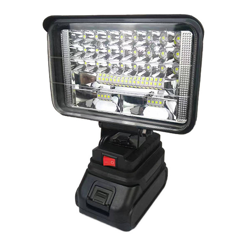 Cross-border rechargeable lighting universal lithium battery work light outdoor LED auto repair fishing emergency lighting