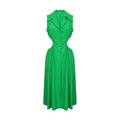 spring and autumn elegant a-line dress - european and american  style solid color sexy dress