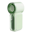 X688 cross-border new high-speed handheld small fan usb rechargeable digital display portable small violent fan
