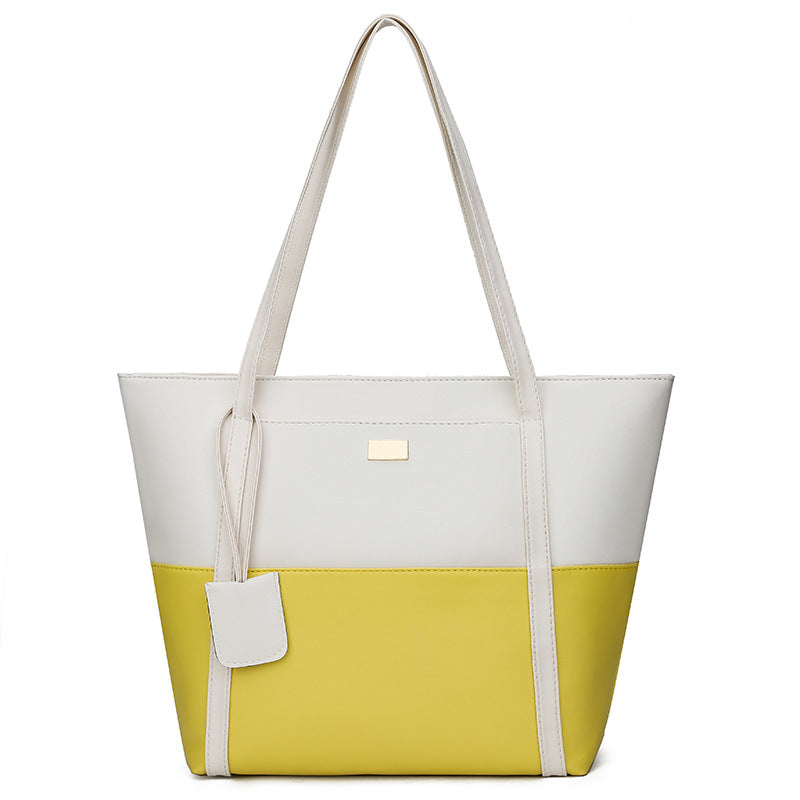 New arrivalfashion women's bag cross-border handbag large capacity easiest for match shoulder bag casualwork clothing tote bag ladieswear bag