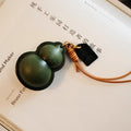 First-layer cowhide gourd pendant—2025 tianfu tianlu handmade genuine leather toys and ornaments that can be played and raised