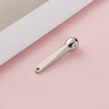 Manufacturer's small hammer dispensing stick, exquisite cosmetics digging metal eye cream massage stick, eye beauty stick