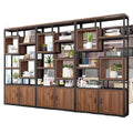 Office screen partition bookshelf storage rack iron floor-standing flower rack decorative rack dining room living room entrance display rack