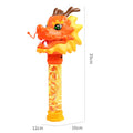 New year of the dragon dragon dance bubble wand - kids' electric automatic light-up bubble machine - popular dragon dance toy for the new year - chinese cultural heritage
