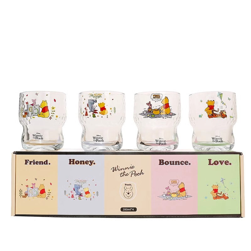 Glass gift box beverage cup hammer pattern retro drinking cup drinking cup high value juice cup fashionable transparent cup