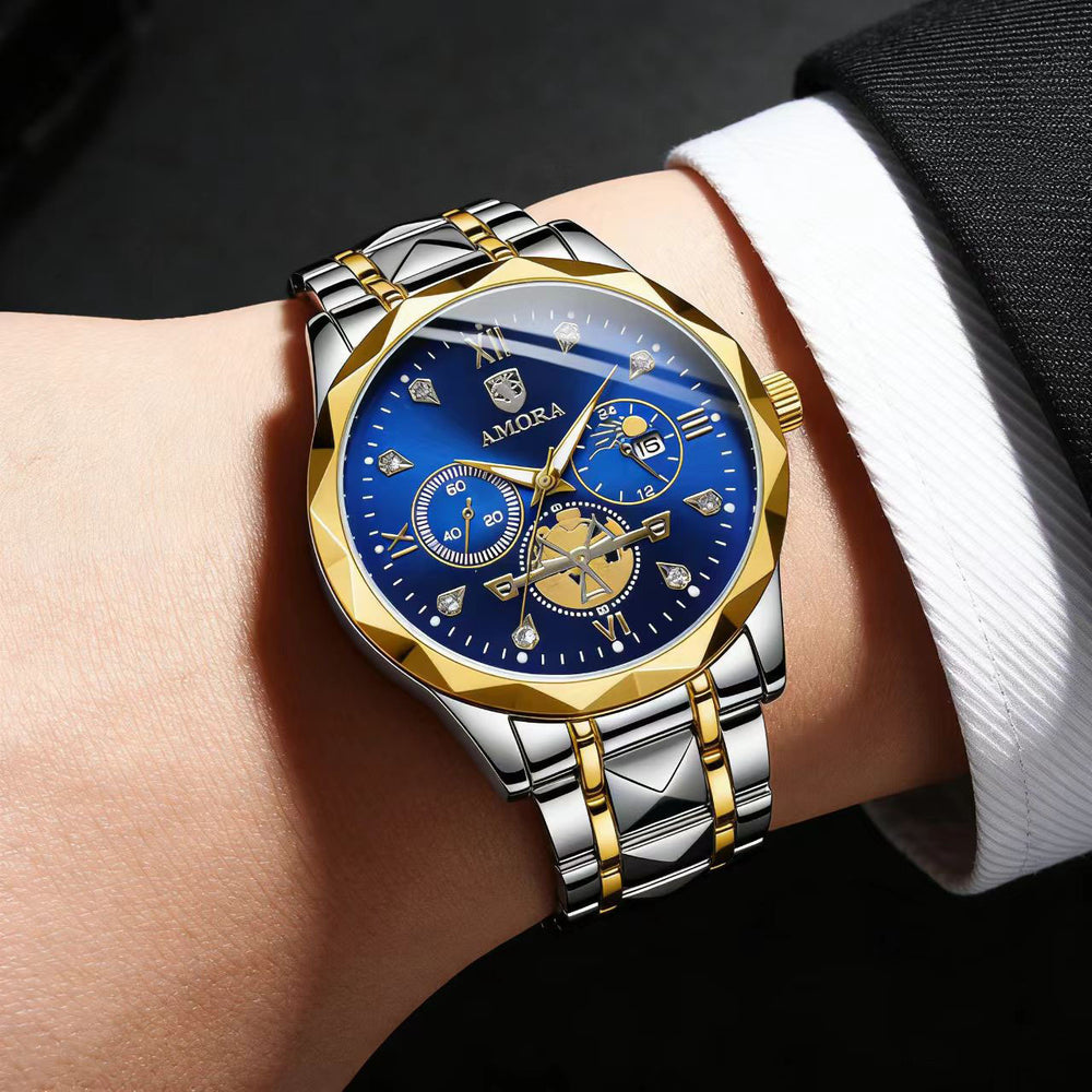 2025 new men's fashion watch - trendy luminous waterproof quartz watch - wholesale & dropshipping available
