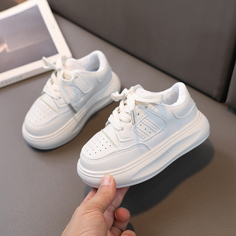 【clearance】kids' breathable sneakers: boys' athletic shoes, mid-cut soft sole sneakers for toddlers and young children, girls' shoes