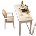Solid wood desk - small apartment, home use, adult, rectangular table, modern minimalist, student study writing desk, computer desk