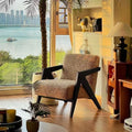 Medieval style richard sofa chair cafe table and chair hotel b&b bedroom balcony casual single lazy sofa