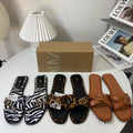 Za women's flat sandals - 2024 spring/summer new arrivals: stylish, versatile color block crossover strap french-style low-cut mules