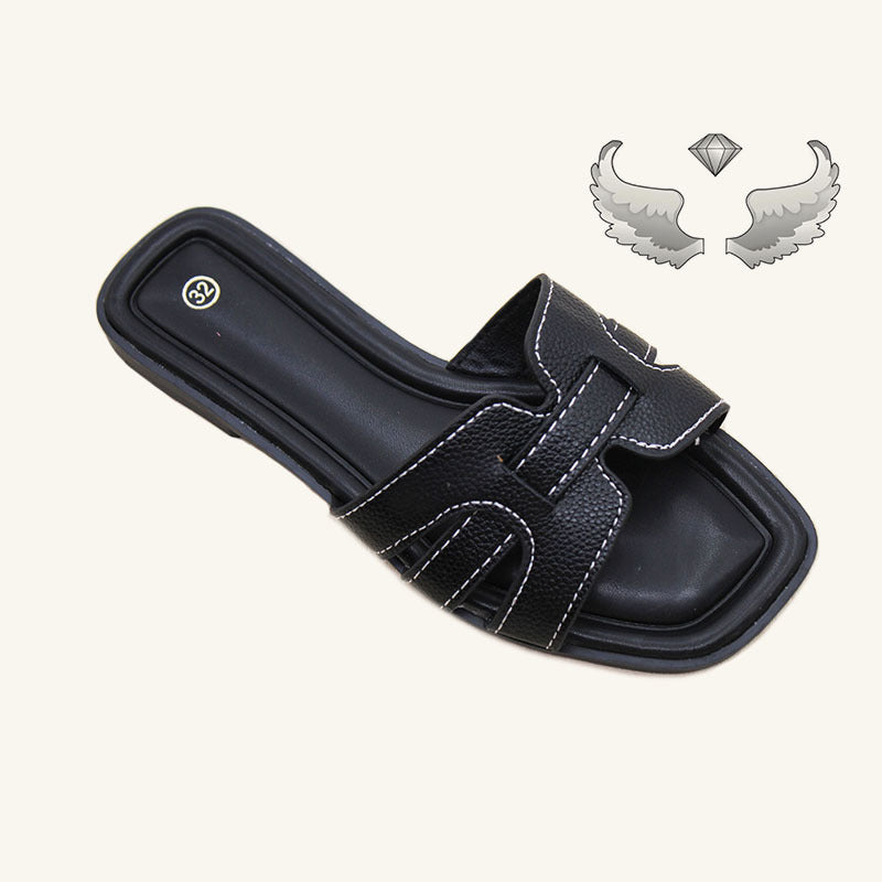 Kids Slippers Flat Fashion Factory Direct Spot Wholesale Girls Slippers Multi-color Craft Shoes