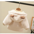 Kids' fleece-lined outerwear: new  collection for boys and girls - lambswool cotton-padded jackets, thickened autumn/winter styles, trendy fuzzy outerwear for babies