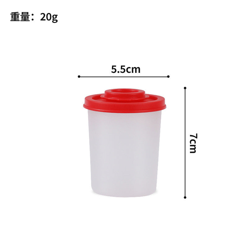 plastic powder seasoning jar for home baking powder bottle seasoning bottle soy sauce vinegar seasoning box kitchen for home