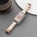 Niche luxury smartwatch for women and men - running & fitness tracker, heart rate monitor, alarm clock, offline payment, and message notifications