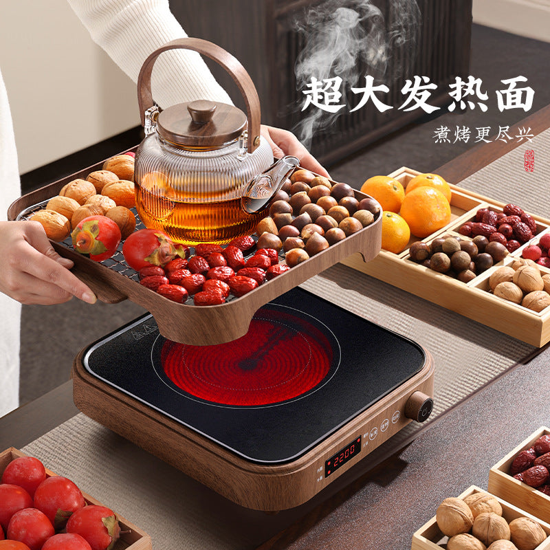 Stove tea making suitfor home tea set glass water kettle electric ceramic stove tea maker indoor courtyard multifunctional oven