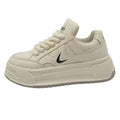 Trending white sneakers for women - autumn's versatile chunky sole, premium style, 2026 new release, unique german army trainers, casual athletic shoes