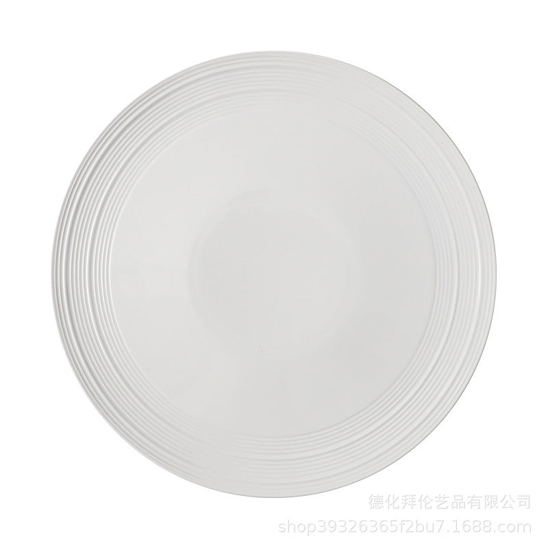 Creative western-style steak plate, hotel pasta plate, restaurant & home dessert presentation plate, western steak plate